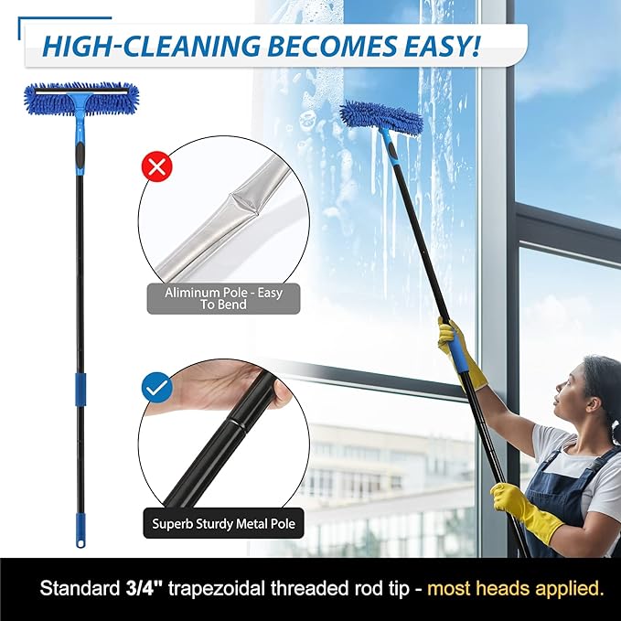 VITEVER Professional 69'' Window Squeegee Cleaner Tool