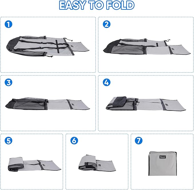 BALEINE 150L Laundry Bag Backpack, 900D Oxford Fabric Large Travel Laundry Bags