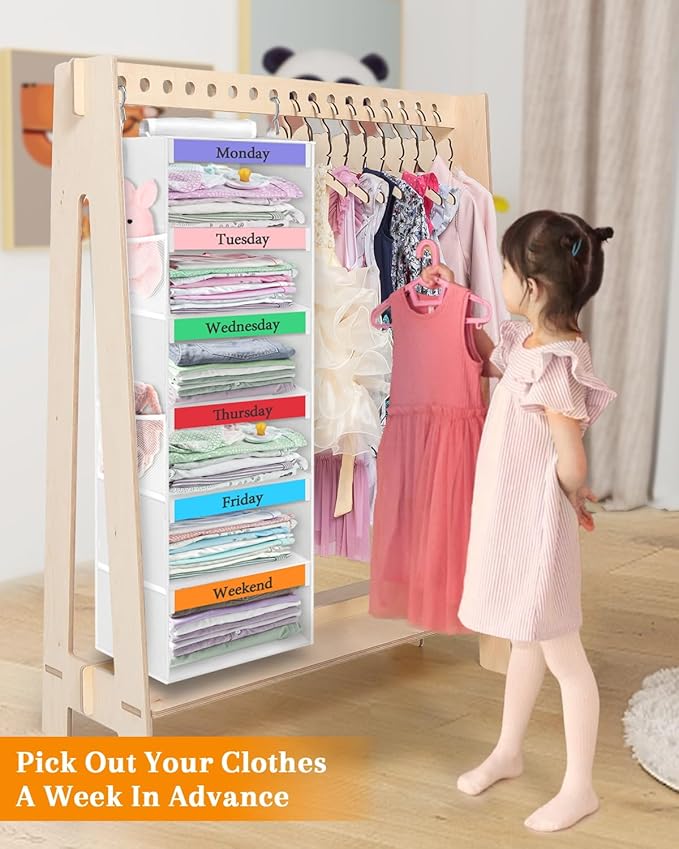punemi Weekly Clothes Organizer