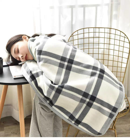 Dkieuyu Fleece Wearable Blanket,Comfy Warm Wrap Shawl Poncho Throw with Buttons,Office Chair Lap Desk Blankets Cape Cover for Sofa Bed Travel Camping,Birthday Gift for Elderly Grandma