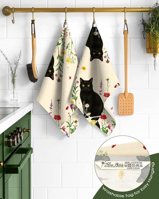 Flour Sack Kitchen Towels Set of 2-18x26 Cotton Dish Towels