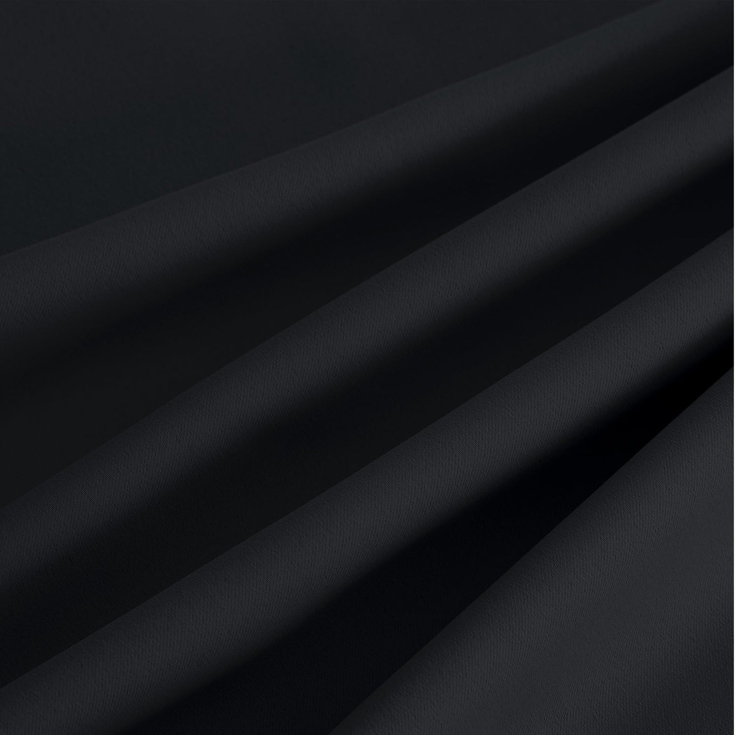 NICETOWN 100% Black Out Halloween Curtains 84 Inches Long 2 Panels for Living Room, Bedroom, Office Thermal Insulated Blackout Drapes Solid Grommet Noise Reducing Window Curtains, W40