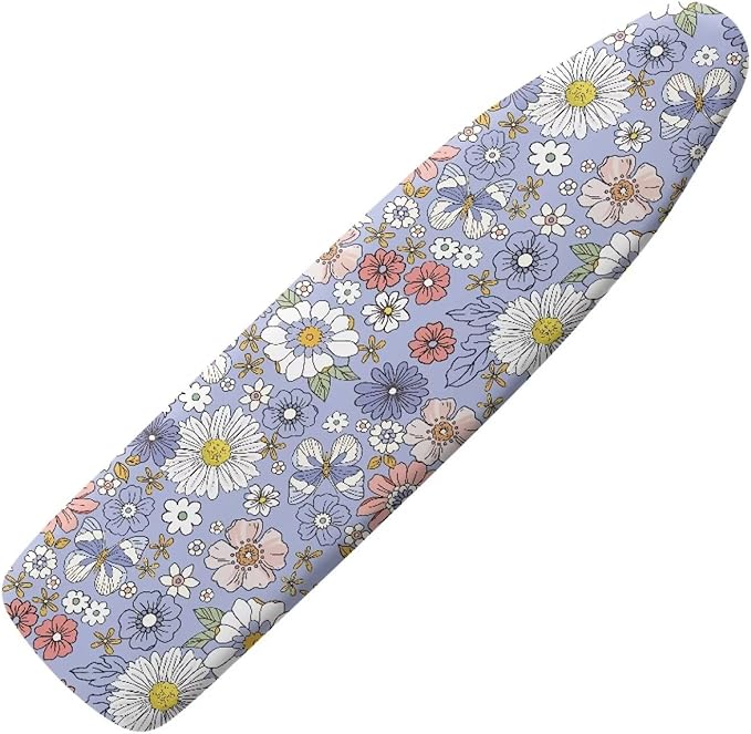 Daisy Print Ironing Board Cover Pretective Covers 15x54 Inch Standard Ironing