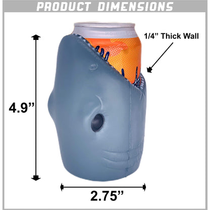 Shark Bite Can Coolie (2 Pack)