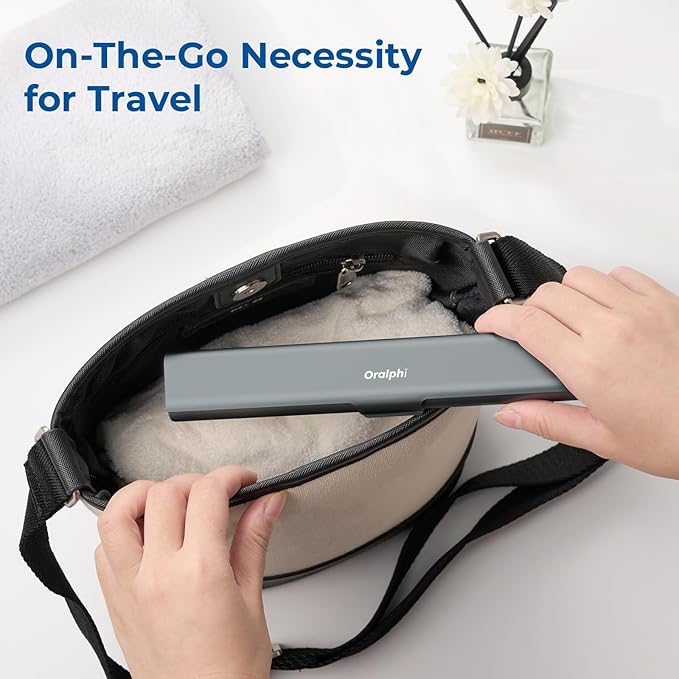 Aluminum Toothbrush Travel Case, Portable Travel Toothbrush Holder, Durable