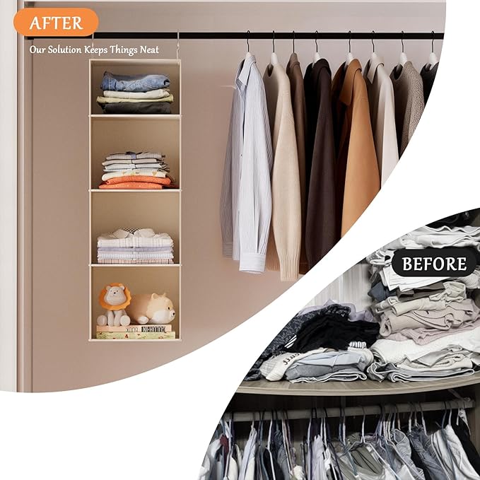 VERONLY Hanging Closet Organizer and Storage