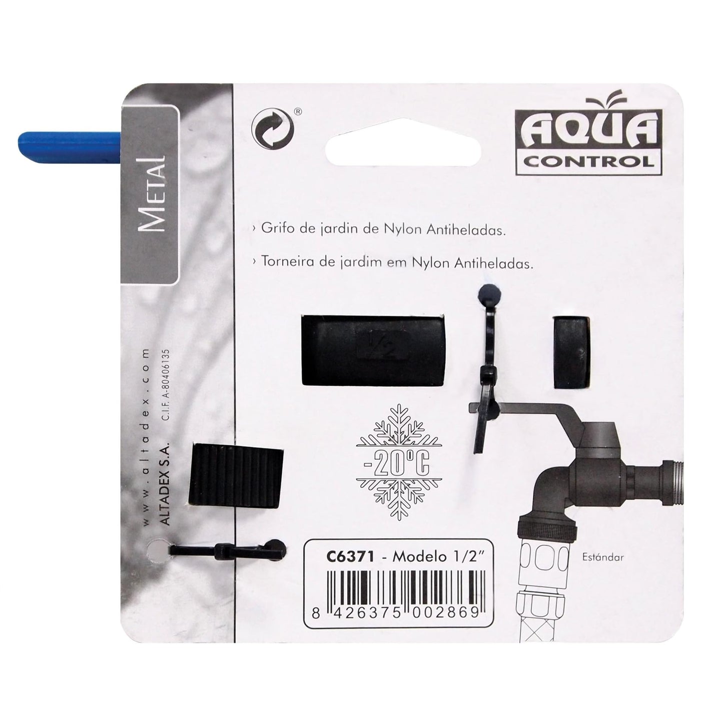 Aqua Control C6371 – Garden Tap, Chrome