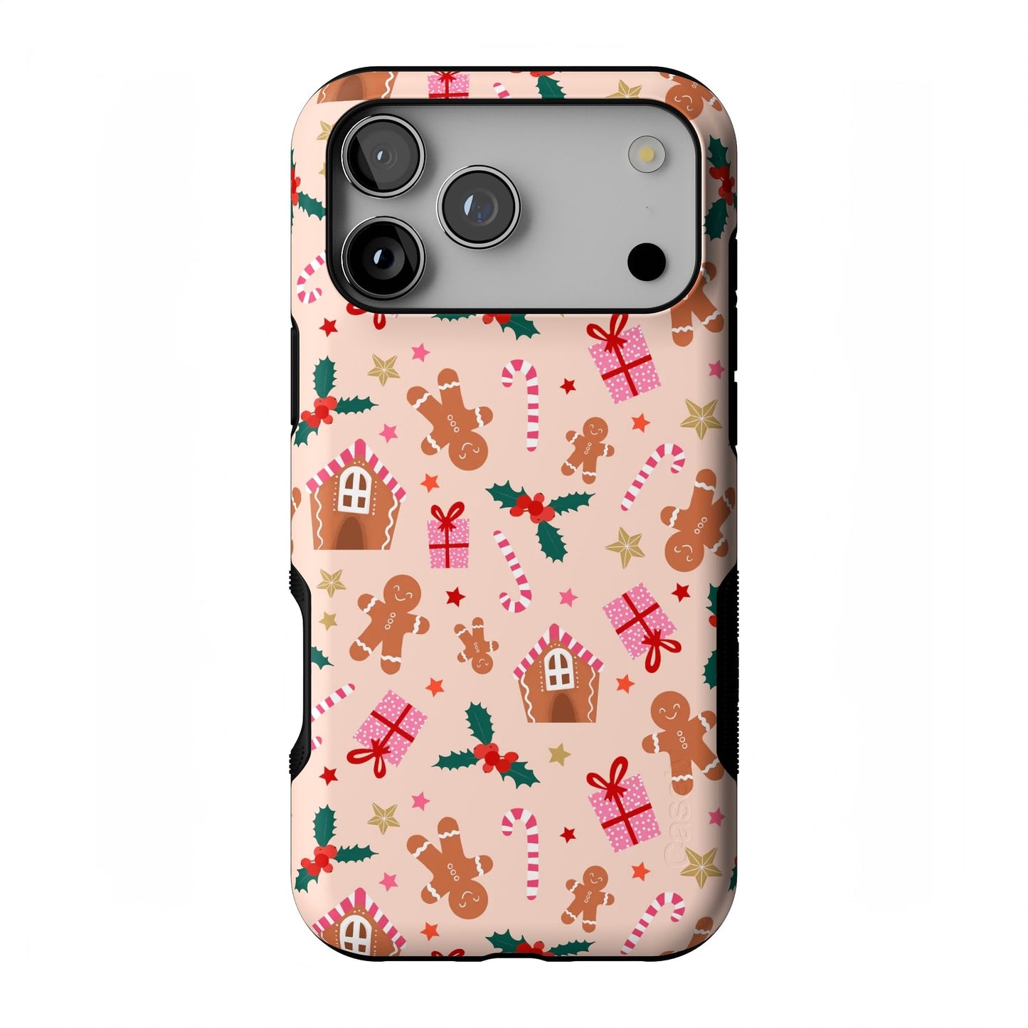 Casely iPhone 17 Pro Max Case | On The Dot | Maroon Polka Dot | Compatible with MagSafe | Bold Protective Design