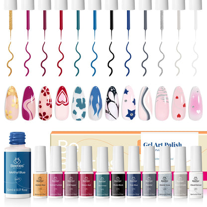 Beetles Nail Stamp 3Pcs Silicone French Tip Nail Stamp Kit with Replacement Nail Stamper Heads and Scrapers Soft Silicone Nail Printing Tool for Home Manicure Diy Nail Art Salon Gifts for Girls