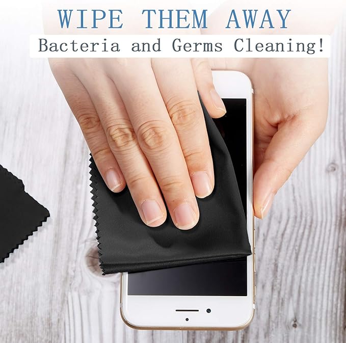Frienda 50 Pcs Microfiber Cleaning Cloth