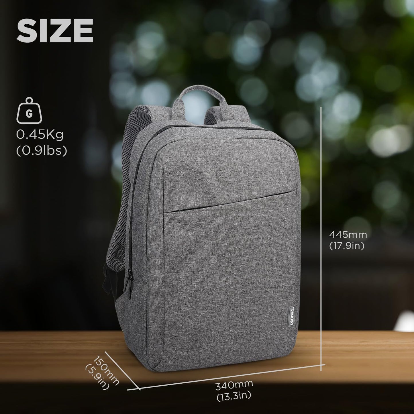 Lenovo Laptop Casual Backpack B210 | Up to 15 inch | Grey