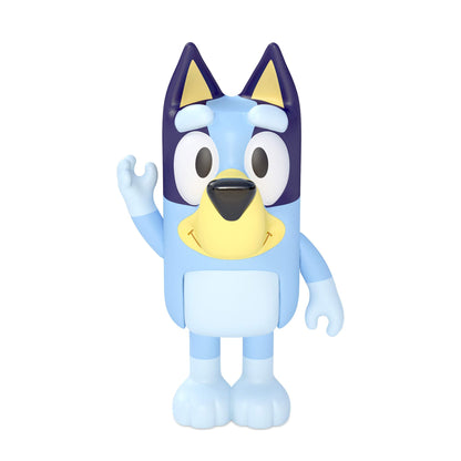 Bluey 13009 and Family: , Bingo, Bandit and Chilli 4 Figure pack Articulated Character Action Figures 2.5 inches Official Collectable Toy, Multicoloured