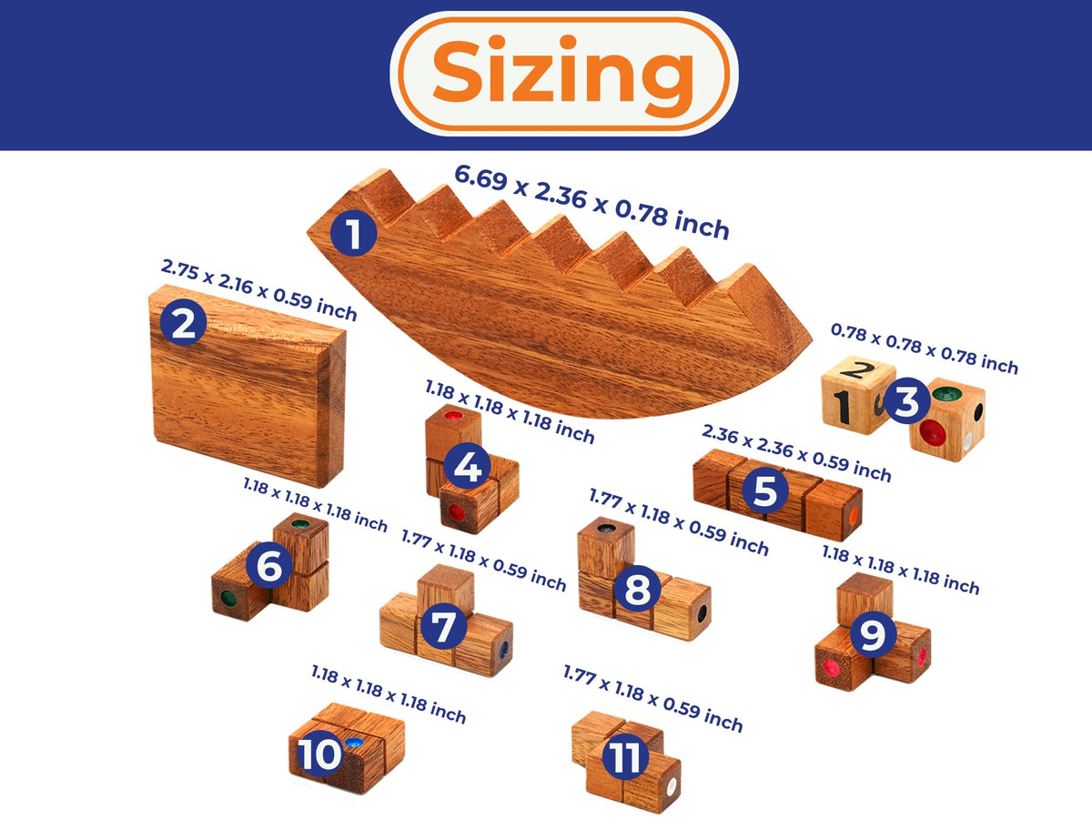 BSIRI Wooden Balance Stacking Tower - Classic Family Game Night for Adults & Seniors Stacker Blocks Table Fun Board Games for Party Balancing Drop Stack Building Block Toys for Gifts Set Towerstack