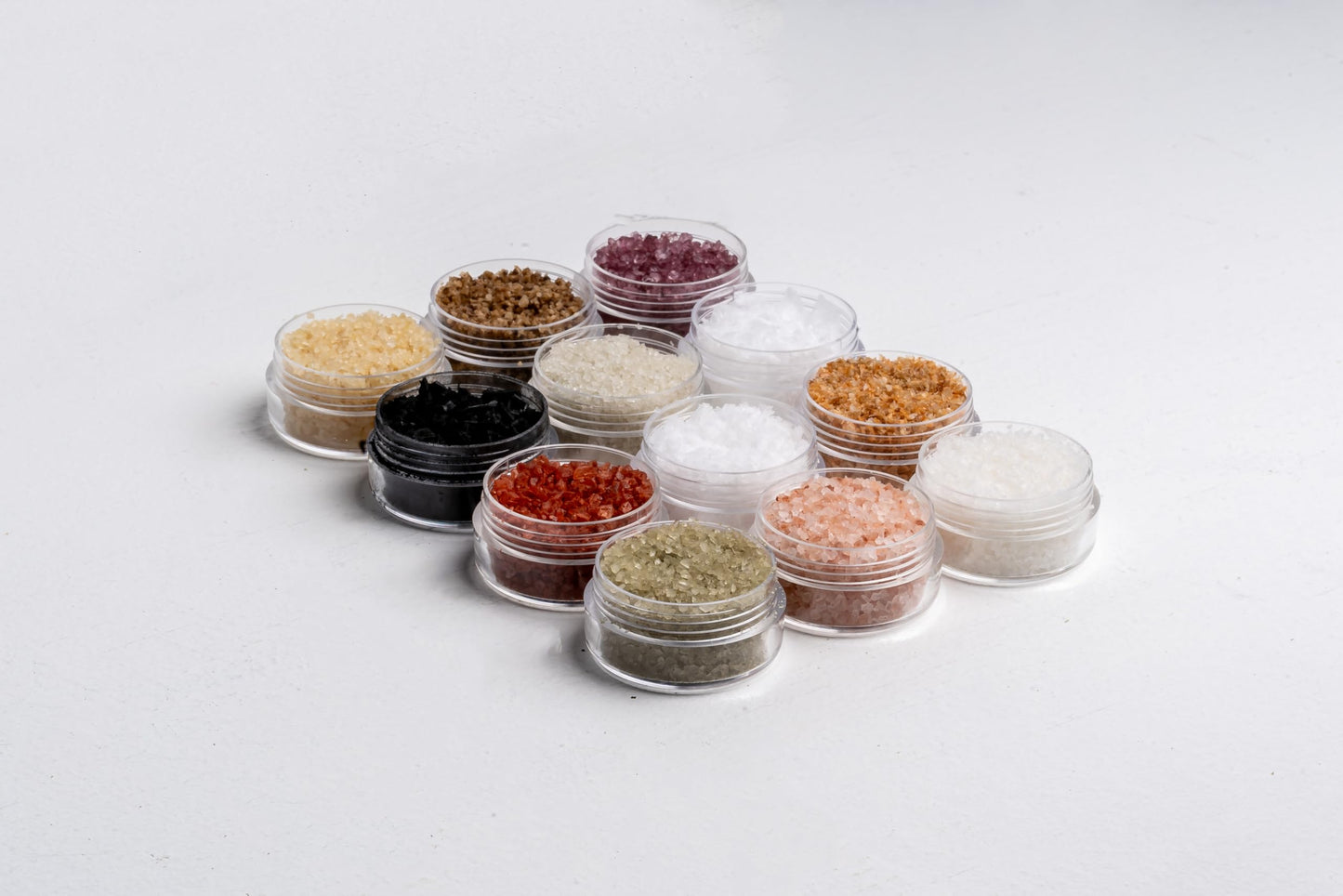 Salts of the 7 Seas Gourmet Sea Salt Sampler, 12 Unrefined All-Natural Sea Salts, Gift Set for Cooking, Grilling & Finishing