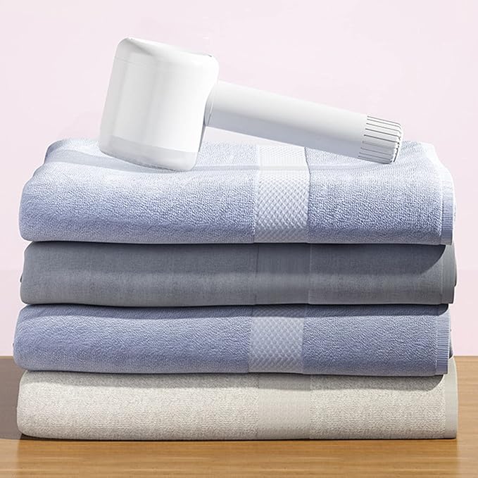 White 6 Piece Fabric Lint Shaver Clothing Hairball Trimmer Fabric Hairball