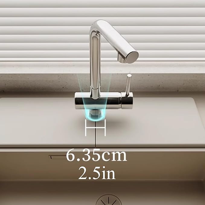Kitchen Sink Faucet Mat, Diatomaceous Earth Quick Dry Sink Splashback Drying Mat