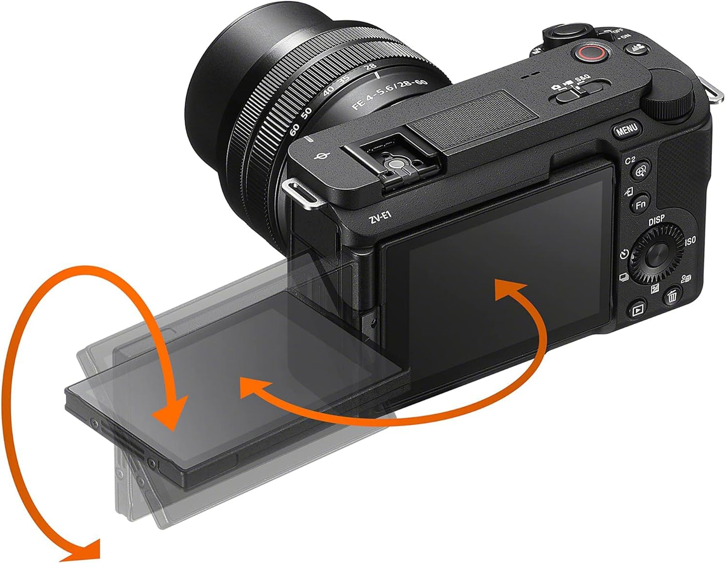Sony Alpha ZV-E1 Full-Frame Interchangeable Lens Mirrorless Vlog Camera - Black Body