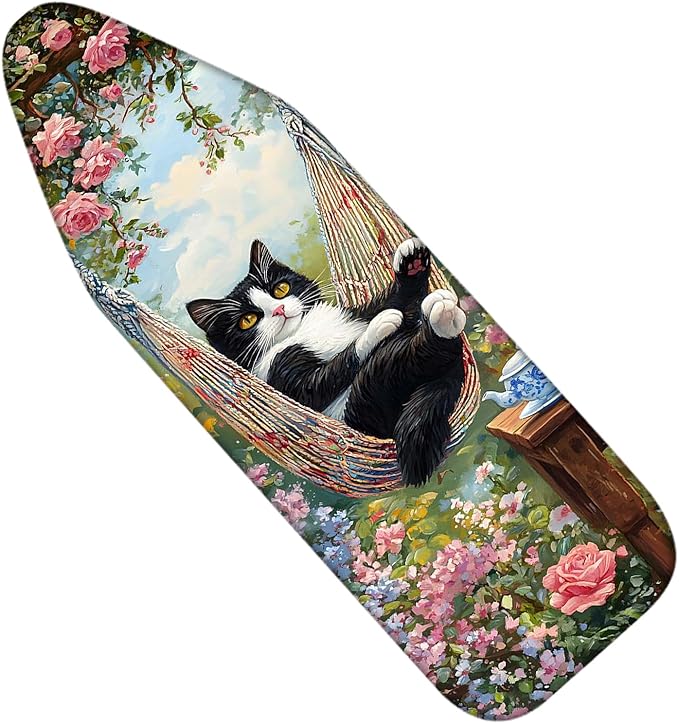 Nuxovilar Ironing Board Cover Needle Cotton 15x54 Inches | Ironing Board Cover