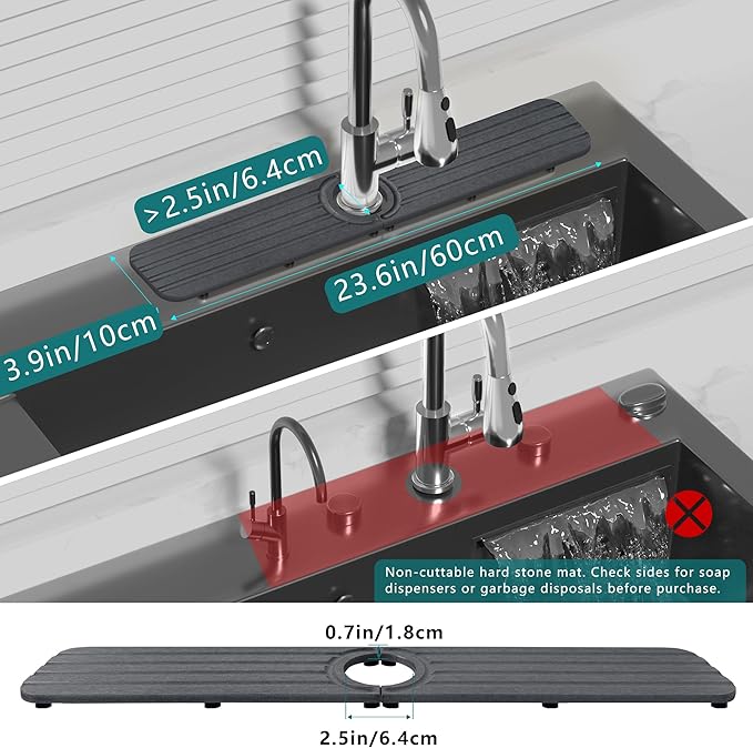 Faucet Mat for Kitchen Sink
