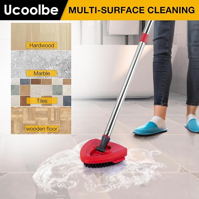 Spin Mop Scrub Brush for O-Cedar EasyWring 1 Tank System, Scrubber Brush
