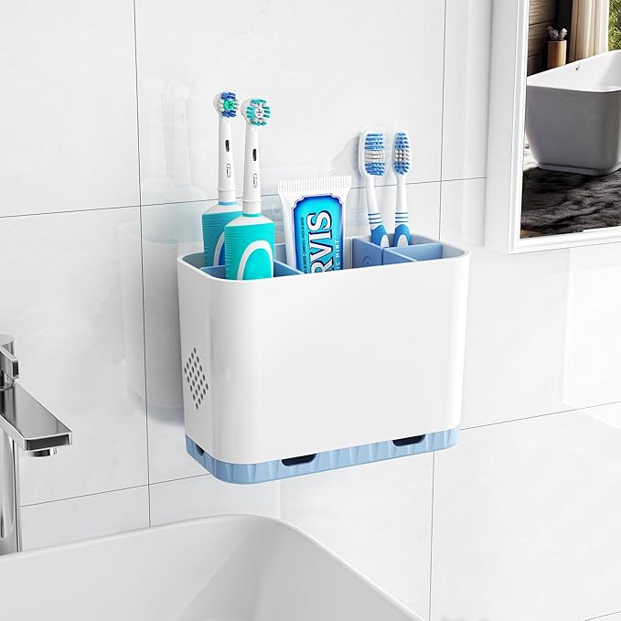 Toothbrush and Toothpaste Holders