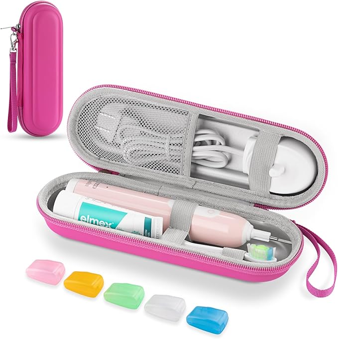 Toothbrush Travel Case for Oral B/Oral-B Pro 1000 1500 5000 7000 & Philips