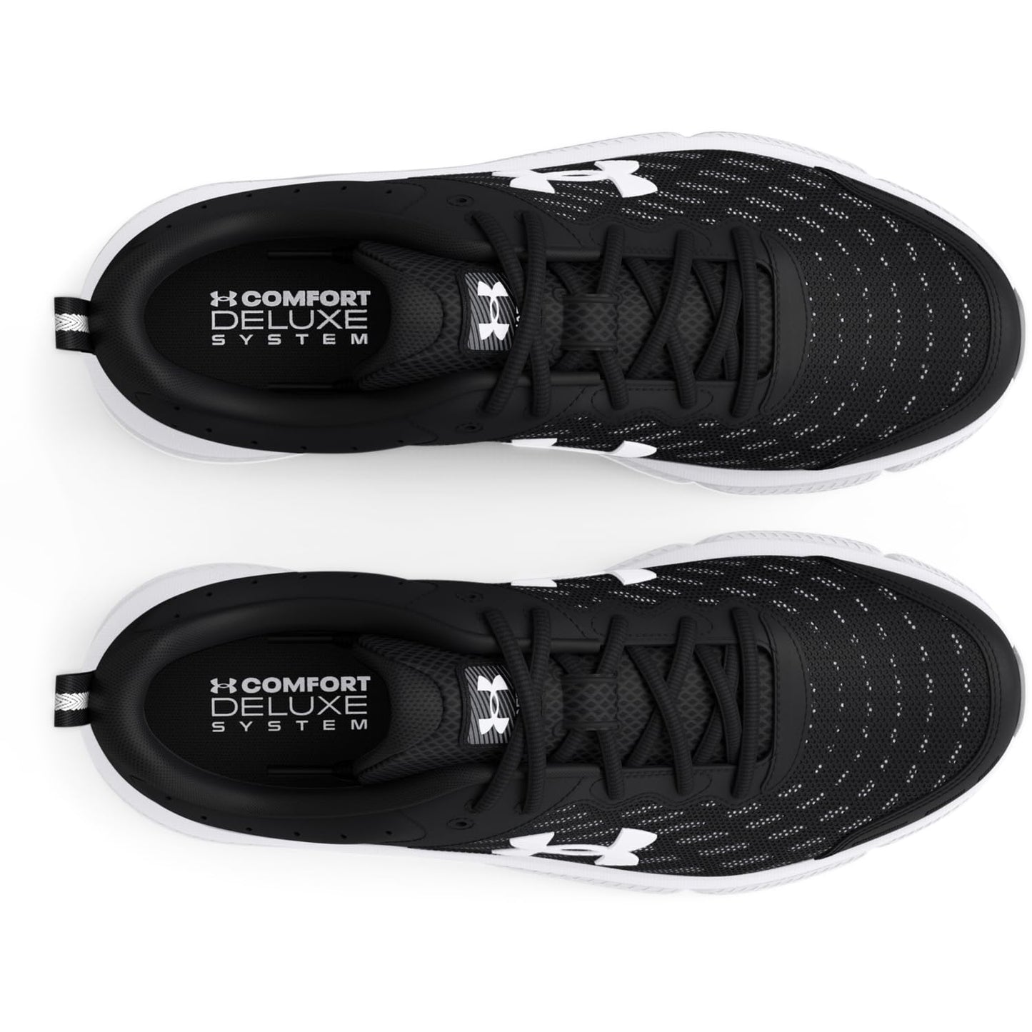 Under Armour Men's UA Charged Assert 10 Running Shoe, Black, 11 UK