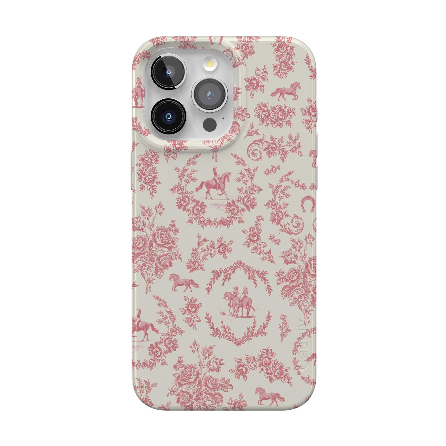 Casely iPhone 15 Pro Max Case | Nantucket Cottage | Blue Hydrangea | Compatible with MagSafe | Classic Ultra Slim Design