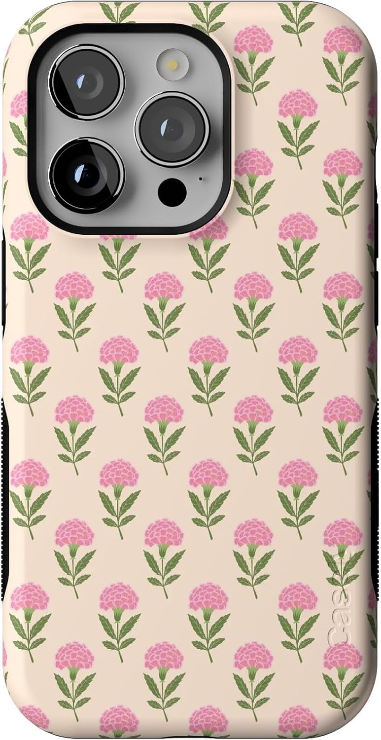 Casely iPhone 14 Pro Case | Opposites Attract | Day & Night Mountains | Compatible with MagSafe | Bold Protective Design