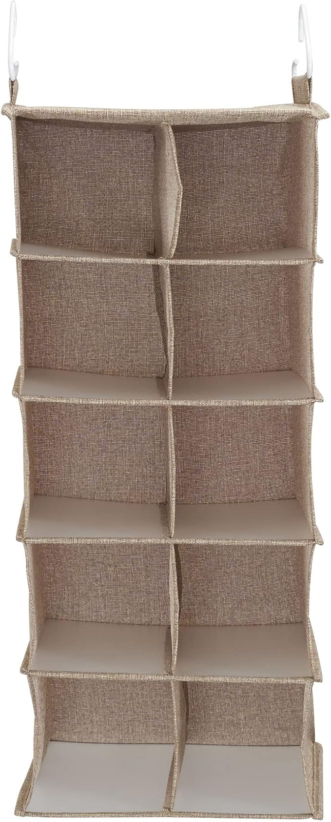 Household Essentials 10 Pocket Hanging Shoe Closet Organizer