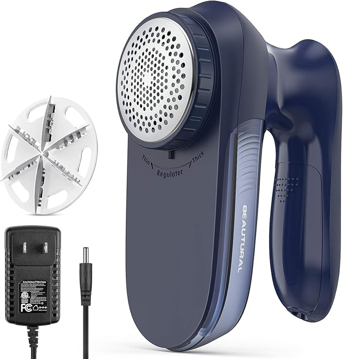 BEAUTURAL Sweater Fabric Shaver Home-Edition, Powerful & Efficient Lint Remover