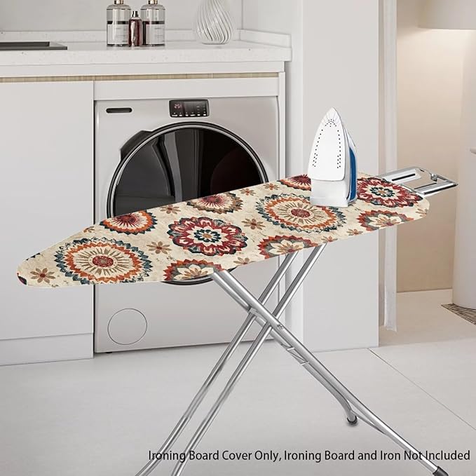 Bohemian Ironing Board Cover Soft Stain Resistant Ironing Board Cover Universal