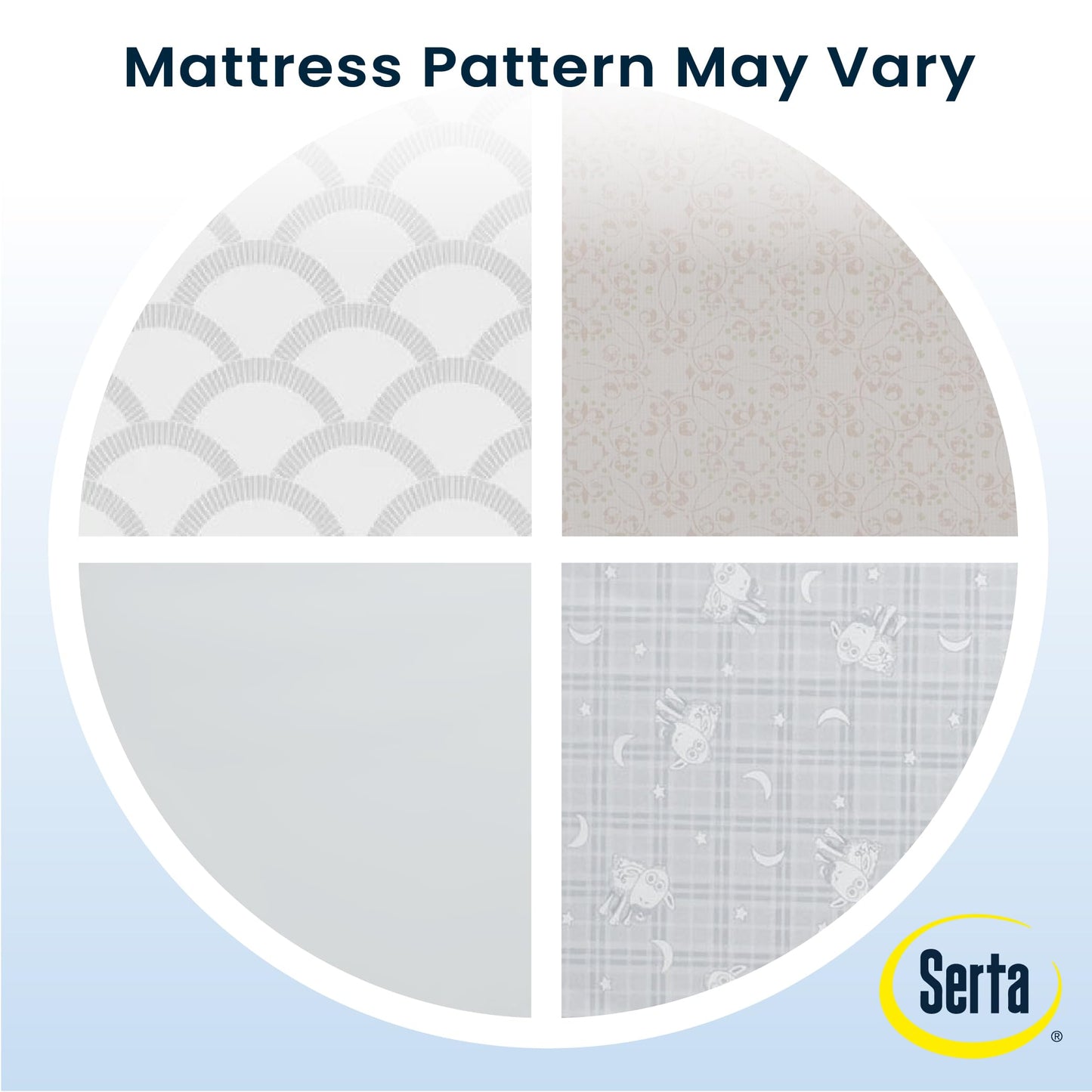 Serta Perfect Start Limited Dual Sided Baby Crib Mattress and Toddler Mattress, Breathable Fiber Core, GREENGUARD Gold Certified, Waterproof, 7 Year Warranty, Made in USA