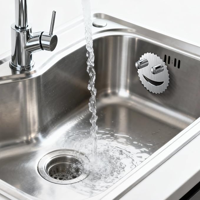 Stainless Steel Scrubber Smiley Face Dish Sponge Holder, Rv Apartment Kitchen