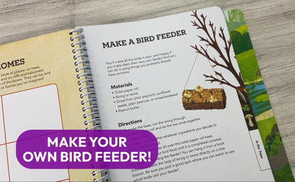 Outdoor Explorers: Take A Hike Field Journal Activity Nature Book with Stickers for Adventurous Kids, Ages 5 and up