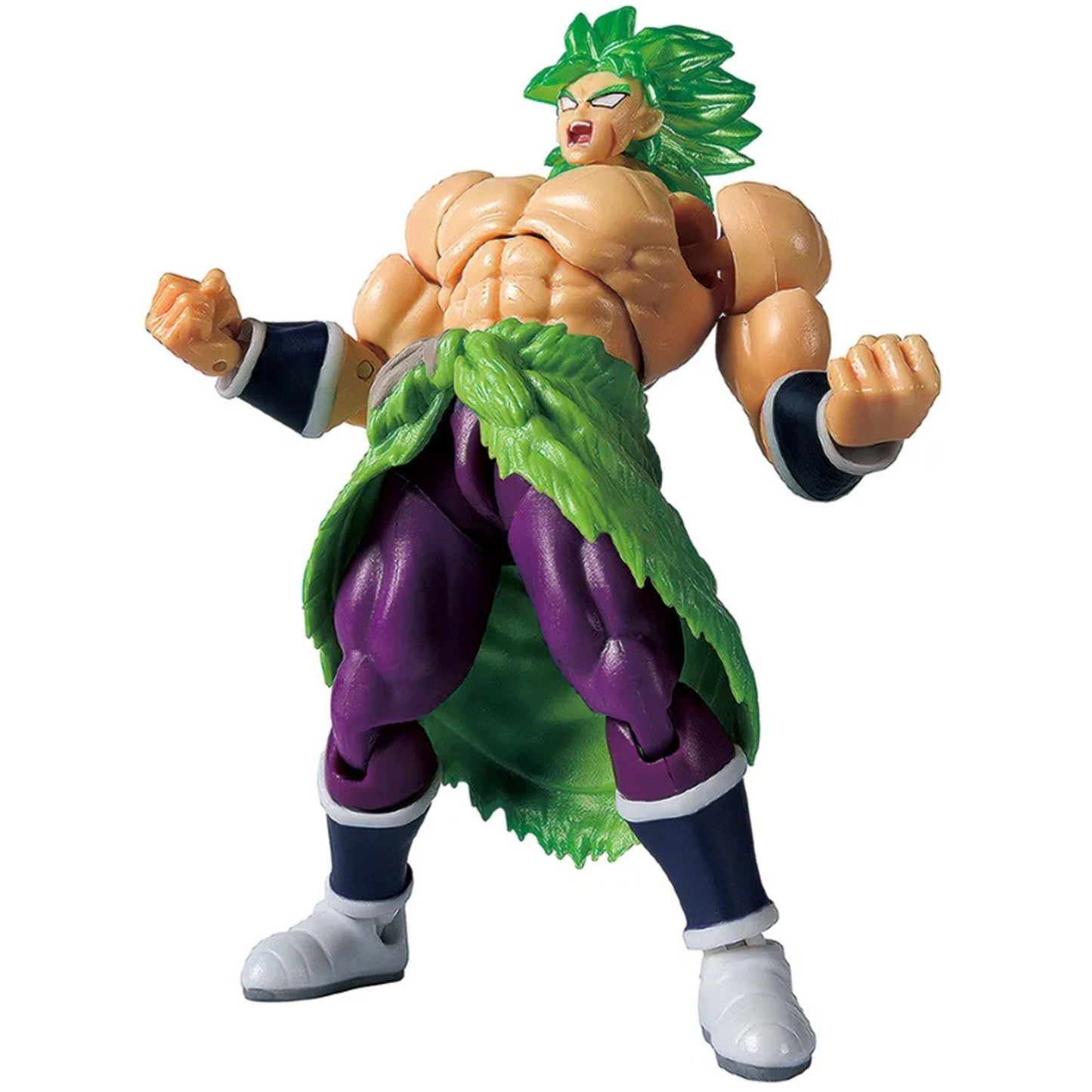 Dragon Ball Evolve Super Saiyan Broly Action Figure - 12.5cm Dragon Ball Super Anime Toy - Bandai Collectible Action Figure - Anime Gifts for Fans
