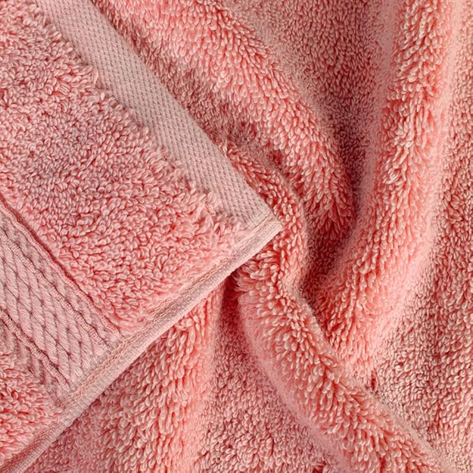 SUPERIOR Egyptian Cotton Pile 3 Piece Towel Set, Includes 1 Bath, 1 Hand