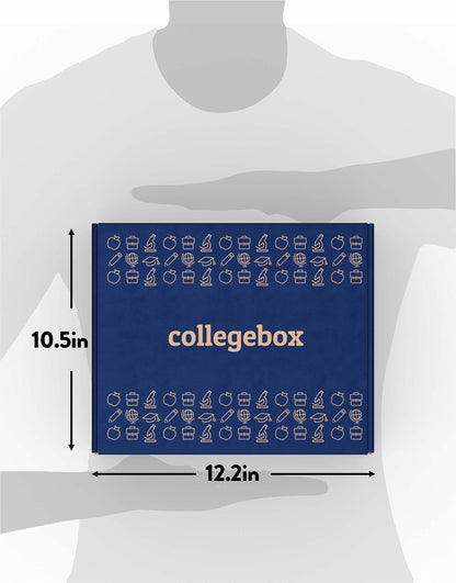 COLLEGEBOX Snack Box (45 Count) Easter Variety Pack Care Package Gift Basket Adult Kid Guy Girl Women Men Birthday College Student Office School