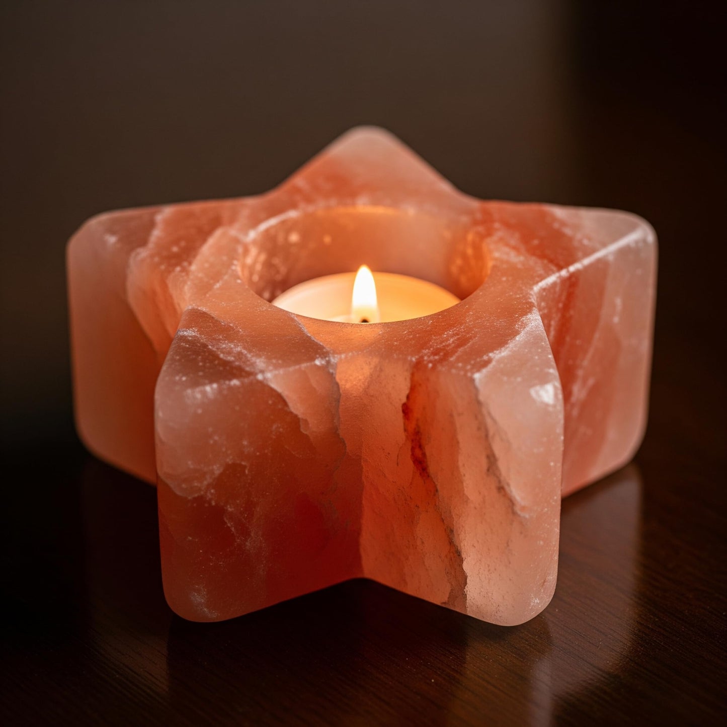 2 Tealight Candle Holders Star Shaped, 5x5x2, 2.5 lbs Each