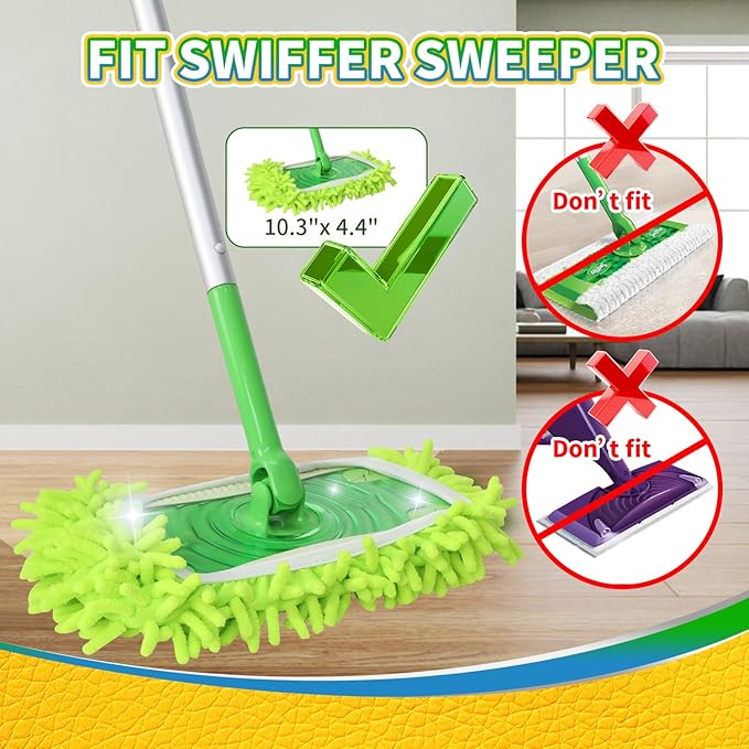 Reusable Mop Pads Compatible
