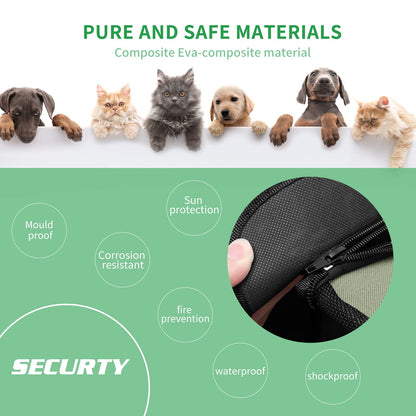 Pet Outdoor Villa - Waterproof & Rainproof Dog & Cat House, Collapsible & Foldable Pet Shelter