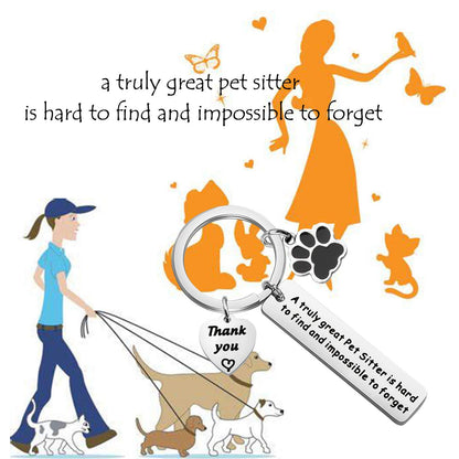 MAOFAED Pet Walker & Sitter Appreciation Gift - Dog & Pet Lover Jewelry