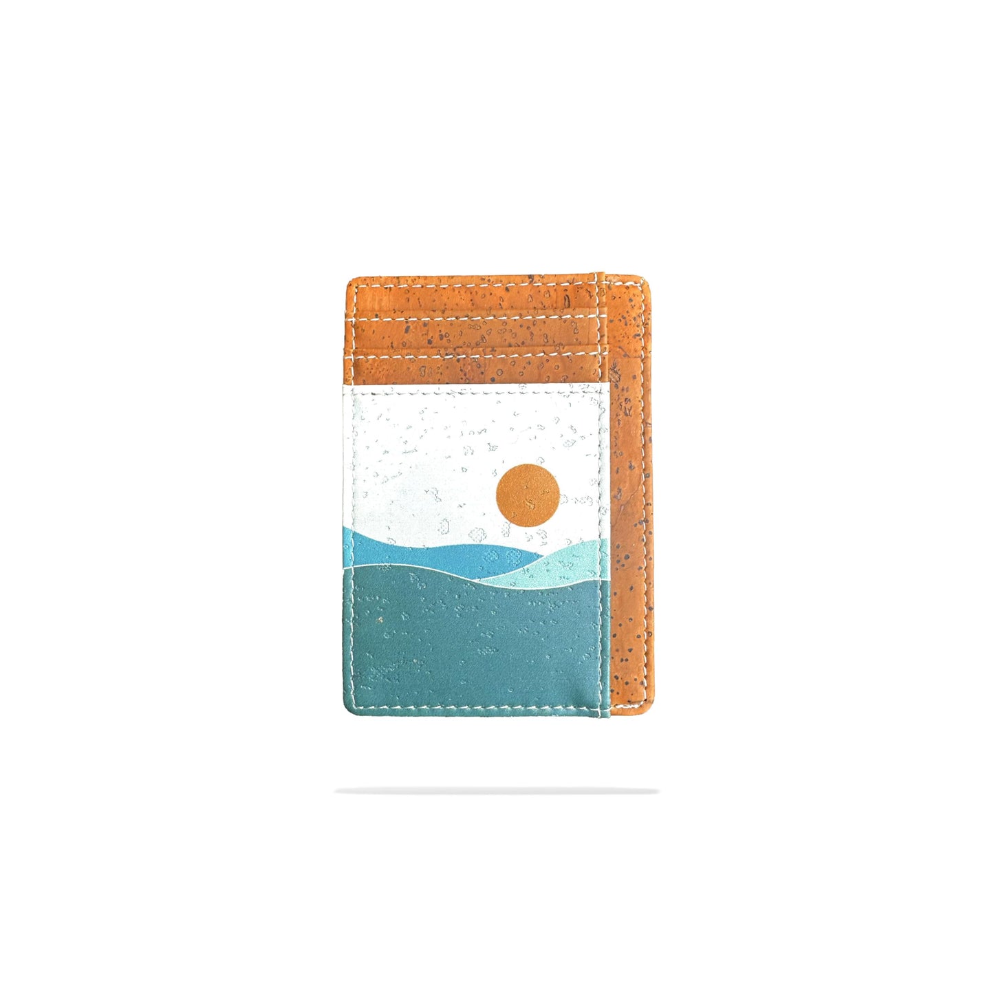 Lodgment Till Cork Card Holder (Waves)