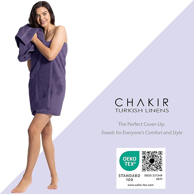 Chakir Turkish Linens | Hotel & Spa Quality 100% Cotton Premium Turkish Towels
