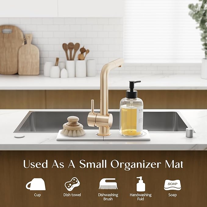Faucet Mat for Kitchen Sink