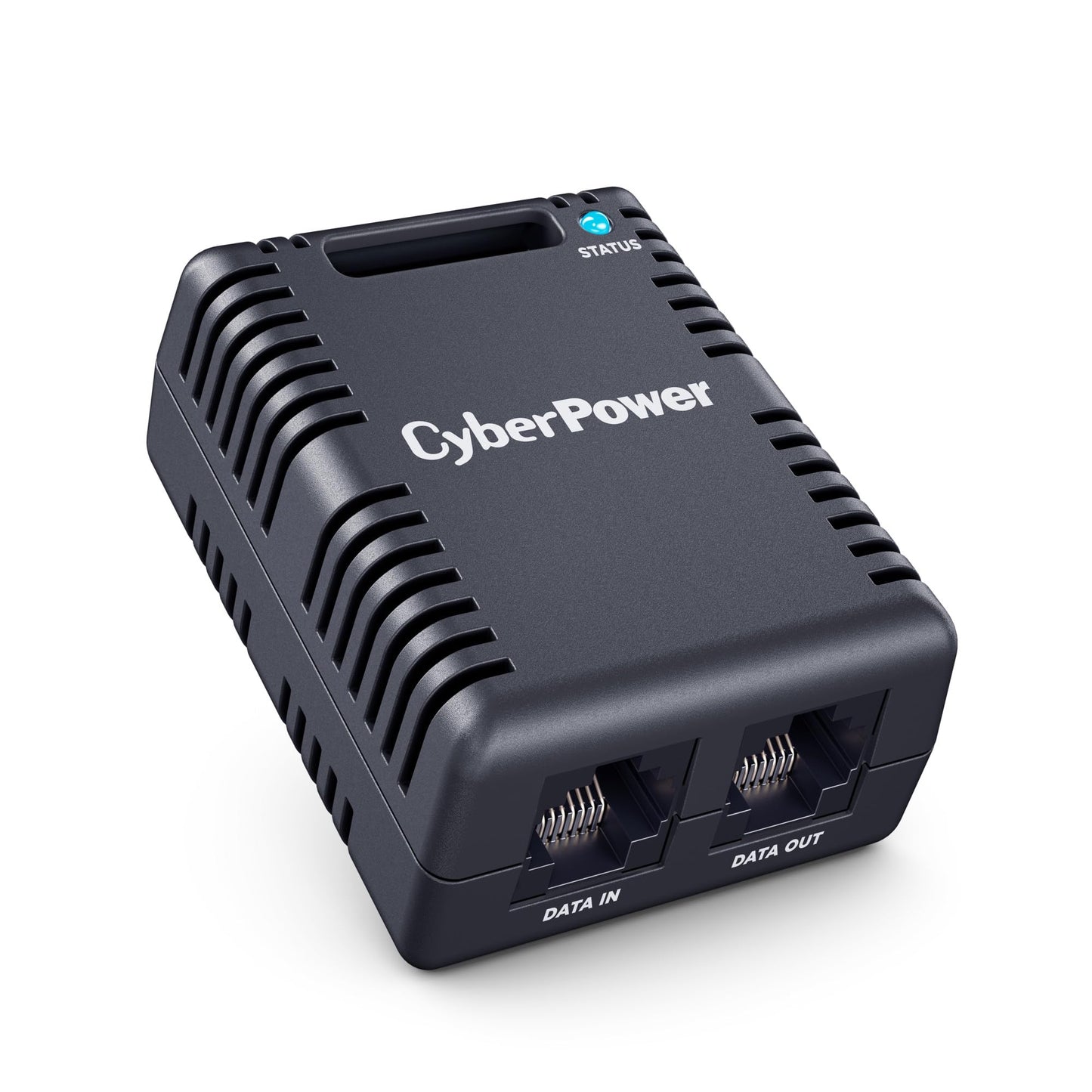CyberPower SNEV001 Environmental Sensor, Monitors Temperature & Humidity, 12V RJ45 Ethernet Ports, 10ft Cable, Compatible with RMCARD205/305, Black
