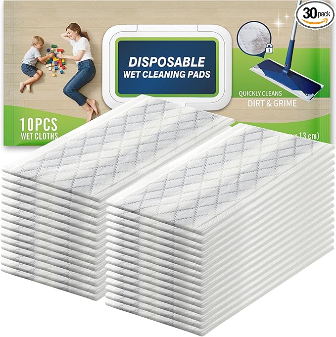 Disposable Wet Cleaning Pads for Hardwood Floor Compatible