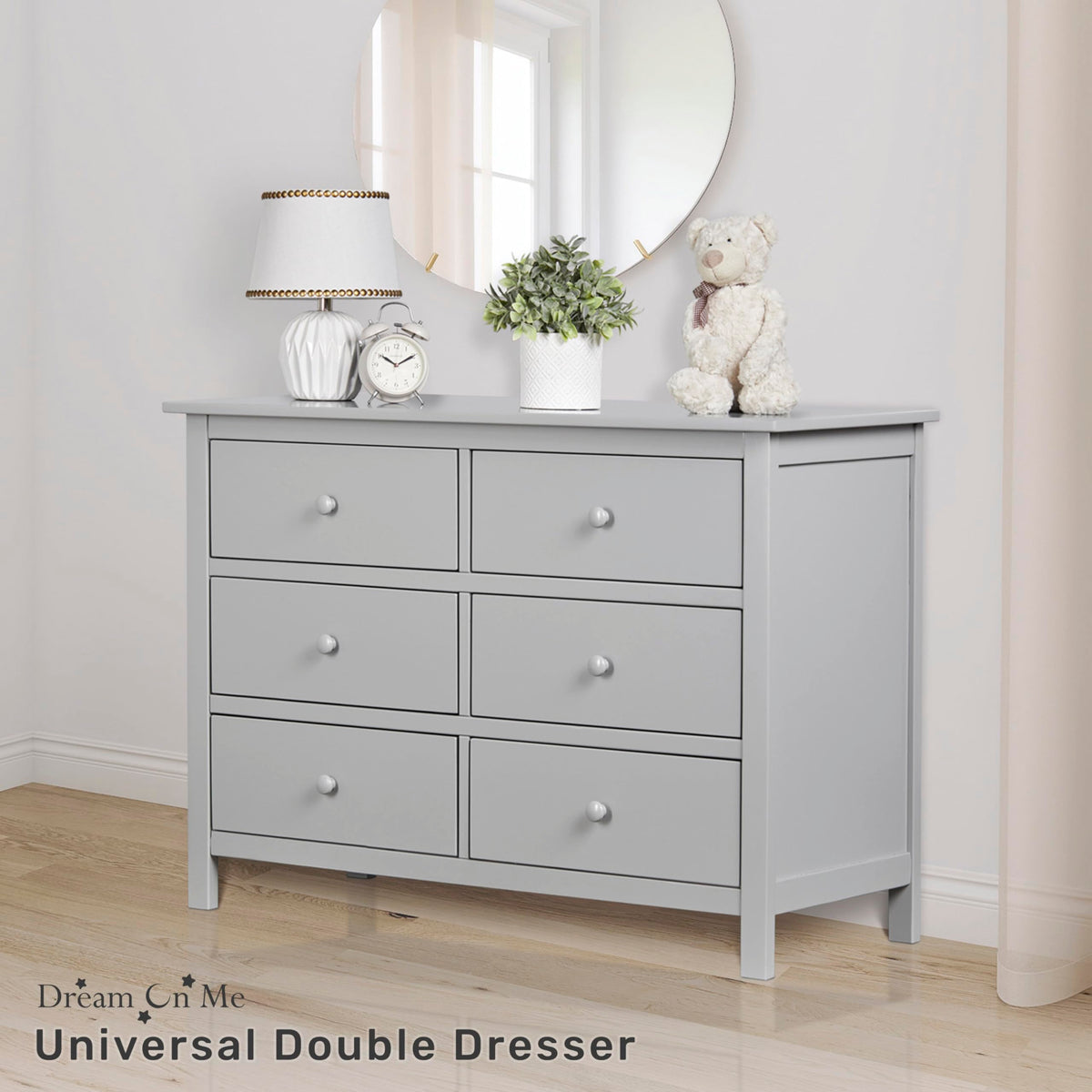 Dream On Me Cleo Double Dresser