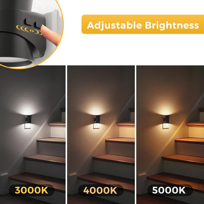 L LOHAS LED Night Light, Bubble Night Lights Plug into Wall,2 Pack 3000K/4000k/5000K Adjustable Color Temperature Night Light,Dimmable Nightlights with Dusk to Dawn Sensor for Rooms Bathroom Hallway