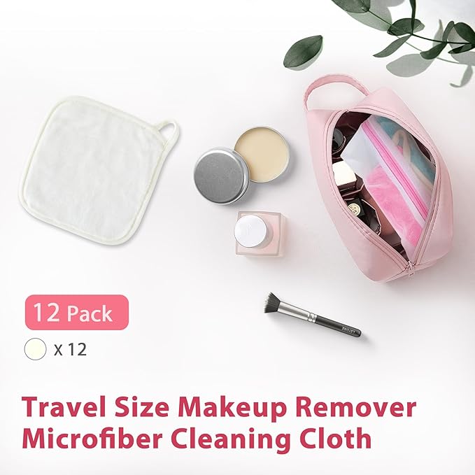 Makeup Remover Cloth, Makeup Remover Pads Microfiber Face Washcloth
